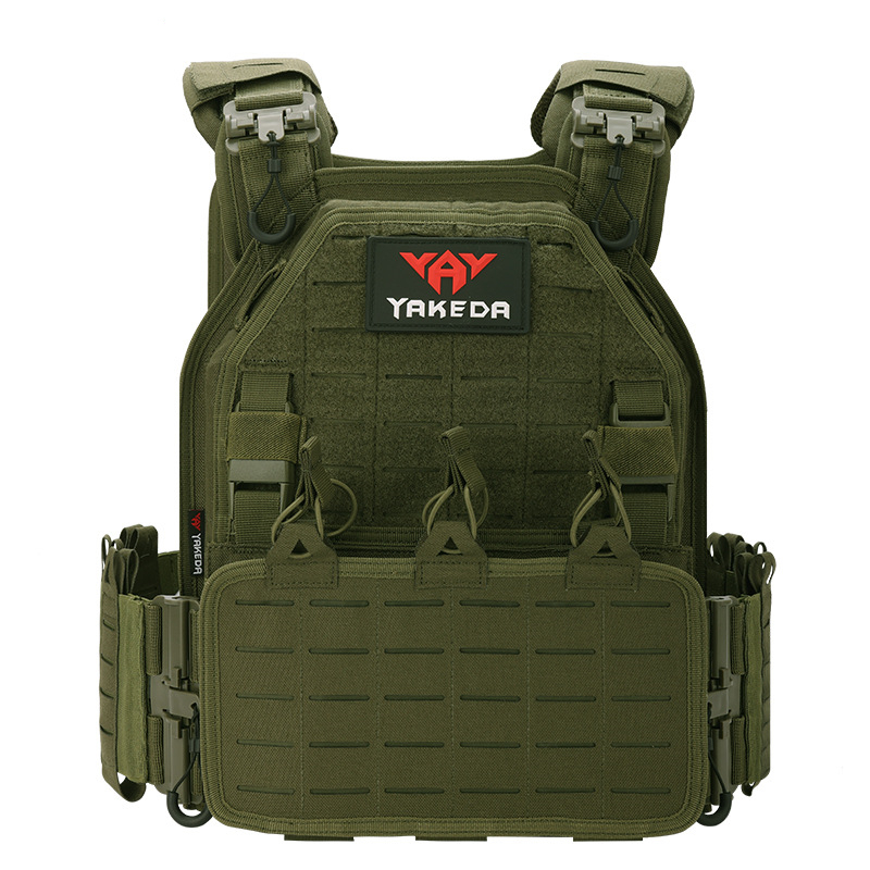 Yakoda Military Enthusiast Outdoor Tactical Vest Men's Field Training Quick-Release Vest Molle Multi-Functional Combat Vest