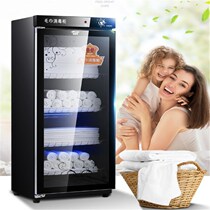 Barber shop beauty salon nail shop dry towel heating chassis insulation and moisturizer cabinet household commercial towel disinfection cabinet