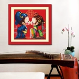 5d алмазная живопись новый полный бриллиант свадебное торжество свадьба мультяшный персонаж спальня маленькая алмазная вышивка крестиком Алмазная вышивка