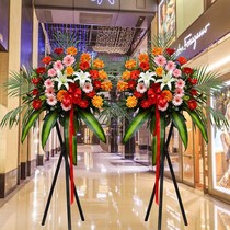 520 Valentines Day flowers opening flower basket pair or 1 flower blue opening same city Beijing Shanghai Shenzhen Guangzhou