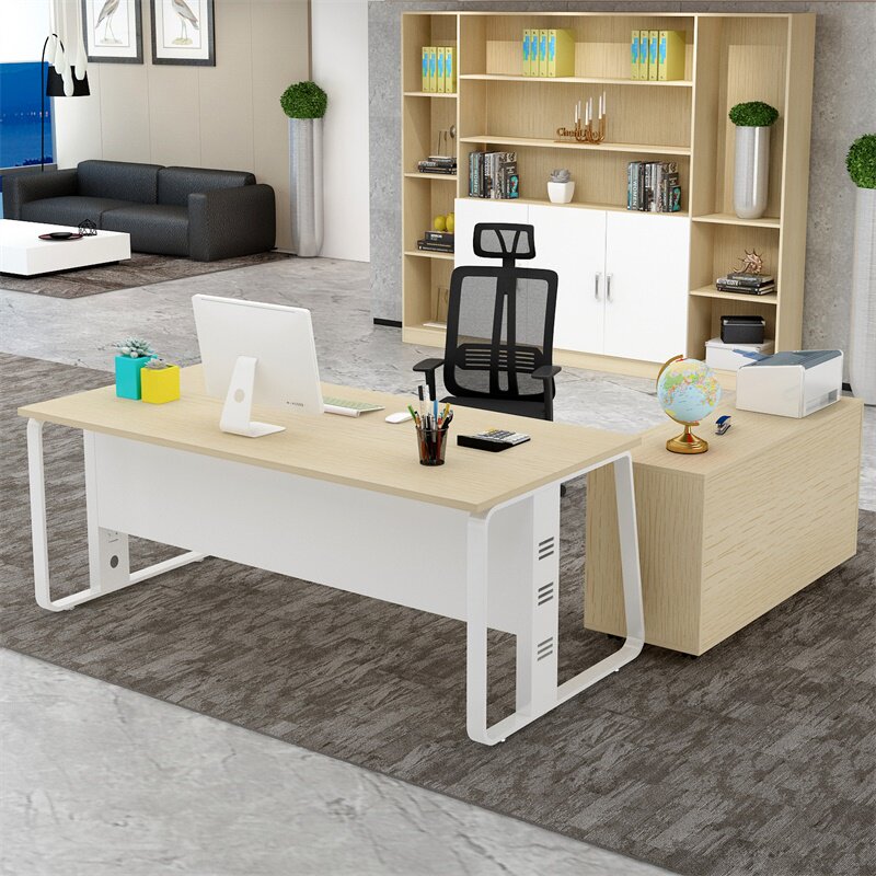 Boss table president table Shenzhen custom simple modern new Chinese-style manager supervisor executive desk office desk and chair combination