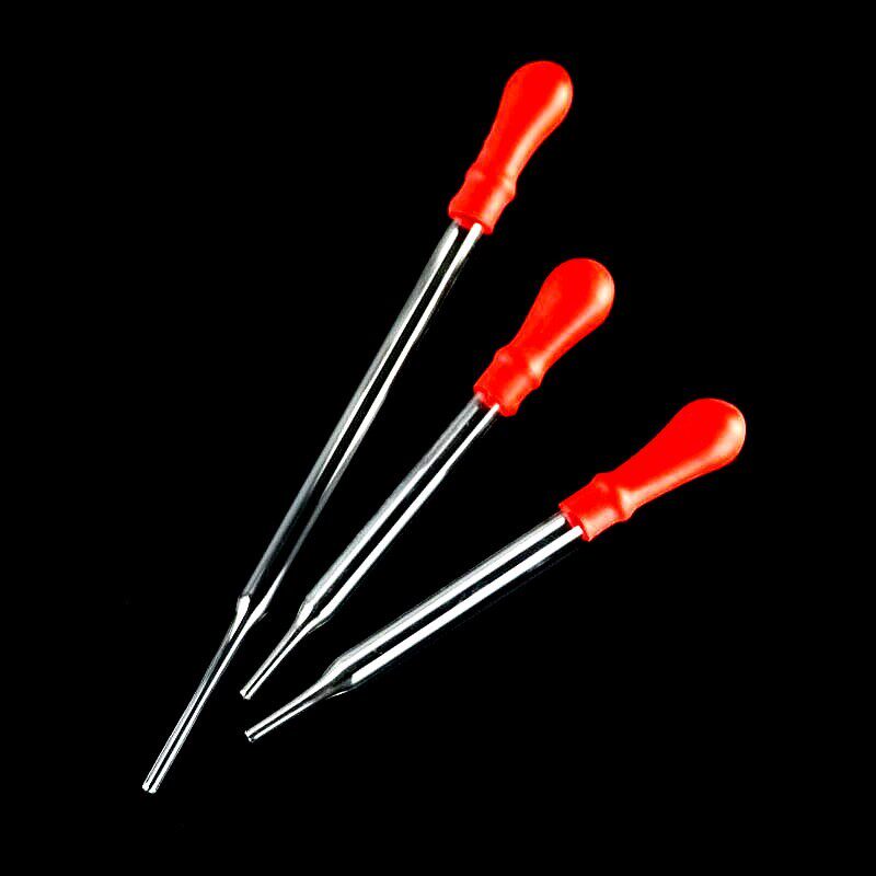 Glass Dropper Straw Gum Head Conditioning Wine 15cm Experimental dropper bottle instrument Red hat reagent Cocktail Wine 9cm