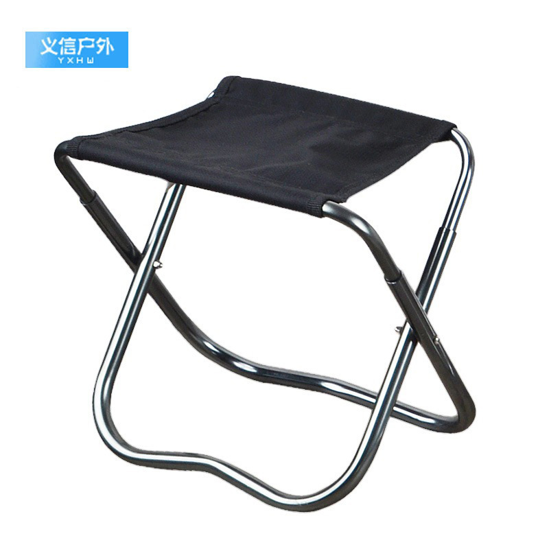 Outdoor ultra-light aluminum alloy folding stool Outdoor outing fishing camping Camping fishing chair Beach chair