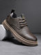 Martin boots men's low-top British style versatile men's casual leather shoes men's work boots spring and autumn men's shoes autumn