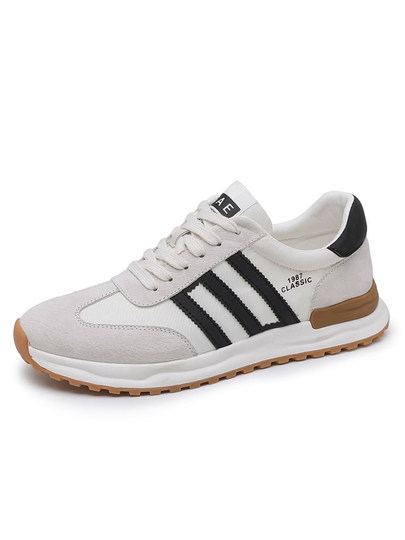 Dexun shoes men's 2025 new autumn casual sneakers retro sports shoes men's shoes spring and autumn Forrest Gump trendy shoes for men