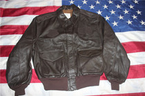 USAF A-2 Jacket flying leather jacket 44R size United States public hair Jun edition