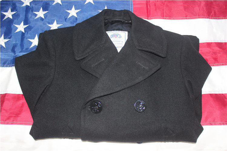 US NAVY 740 Peacoat Ni Coat DSCP 36S Charged New