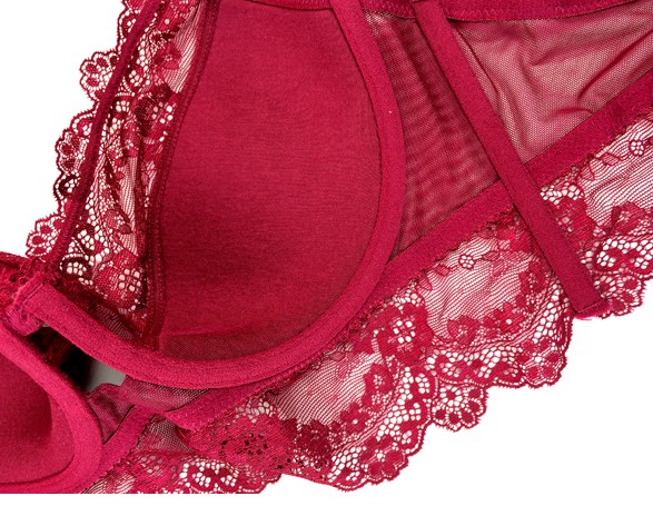 Đặc biệt hàng ngày D Cup Châu Âu và Châu Mỹ Cup mỏng Điều chỉnh Sexy White Lace Sexy Ladies Đồ lót Kích thước lớn Áo ngực đồ bơi nữ kín đáo