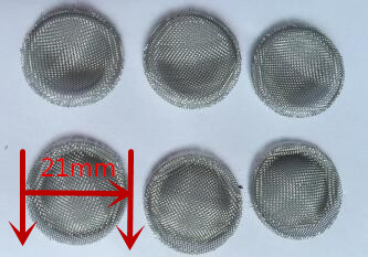 6 points solenoid valve filter water inlet solenoid valve filter stainless steel filter mesh plug