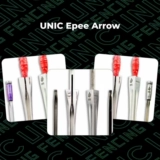 Unic Unic Ubrainian для взрослых/детей Ультра-световые треугольные лошади стальная стальная сталь тяжелая полоса меча стрела Epee Легкая модель 150G