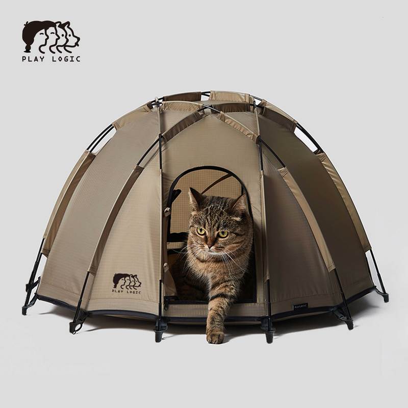 Playlogic Original Cat and Dog Pet Nest Pet Tent for Home and Outdoor Camping, Waterproof, Portable, Suitable for All Seasons