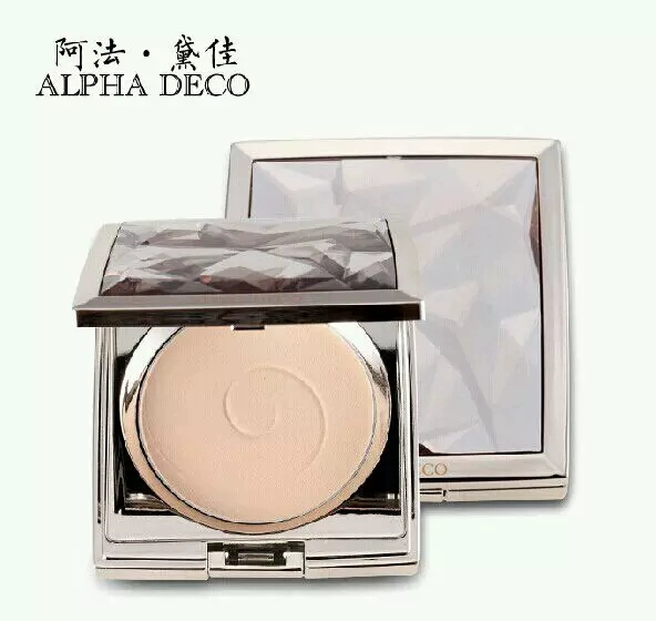Chính hãng ALPHA DECO Alfa Daijia Magic Gem Mới Chụp ảnh hoàn hảo Phấn trang điểm - Bột nén