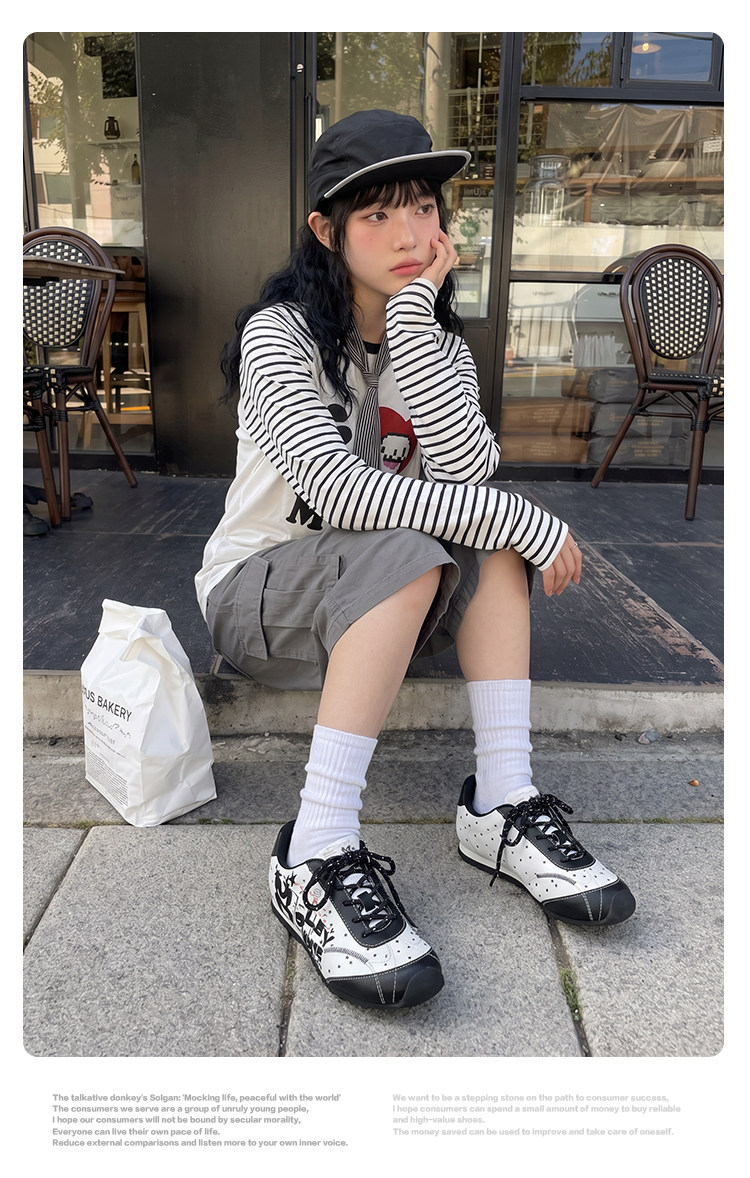 Mule Donkey Canvas Color-Block Chunky Trainer