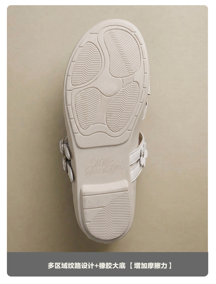 Mule Donkey Bow Strap Mary Jane Ballet Flat