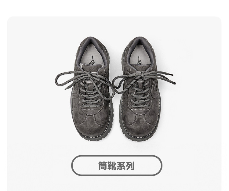 Mule Donkey Gray Suede Platform Derby