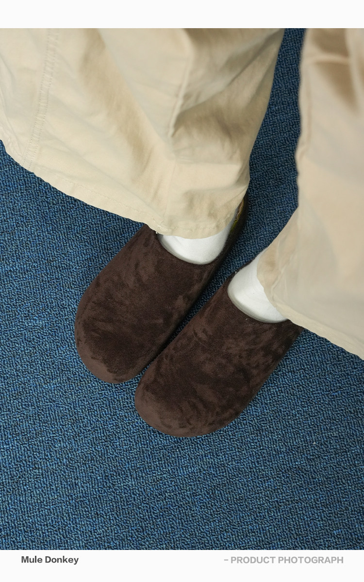Mule Donkey Suede Loafer Mules