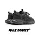 Donkey Donkey daddy shoes men's 2024 new spring thick-soled versatile outdoor breathable shoes sports shoes