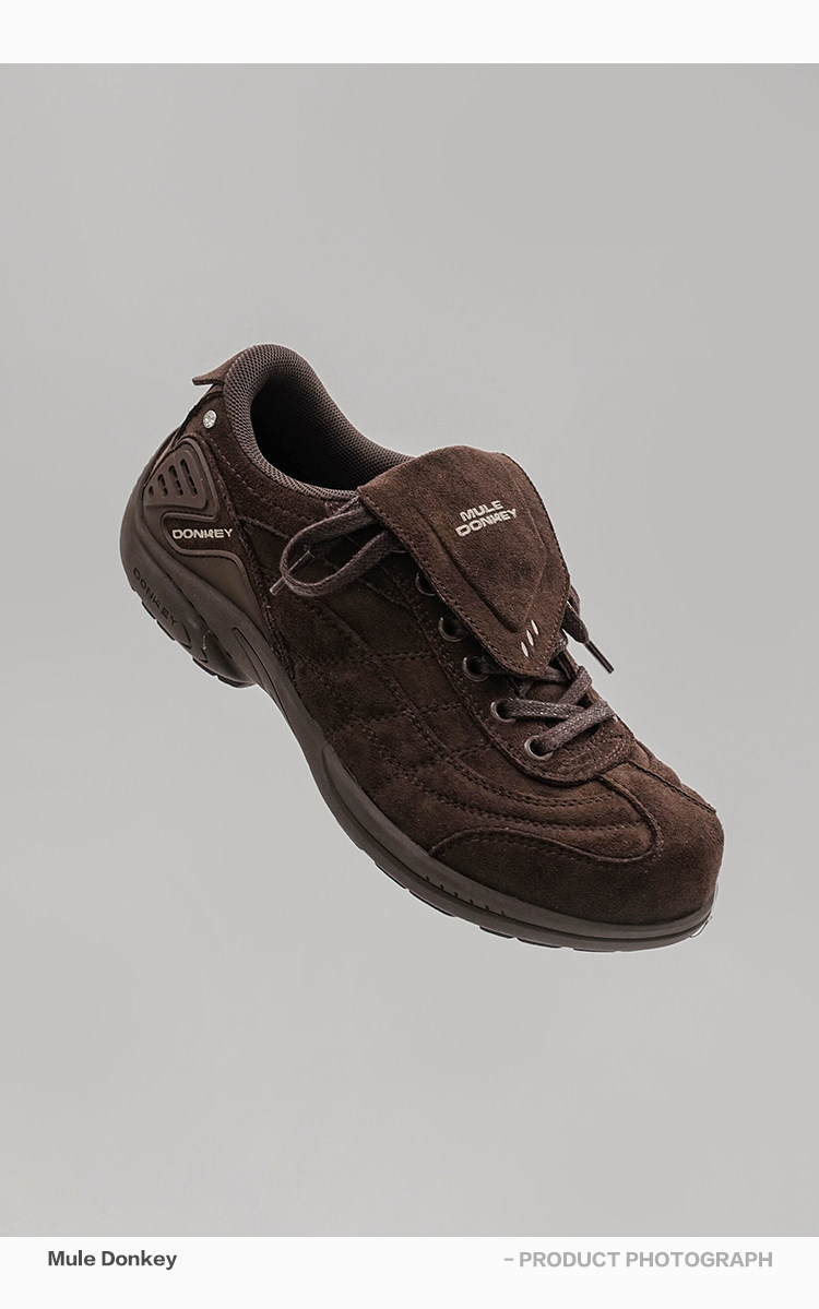 Mule Donkey Thick-Sole Microfiber Leather German Army Trainer