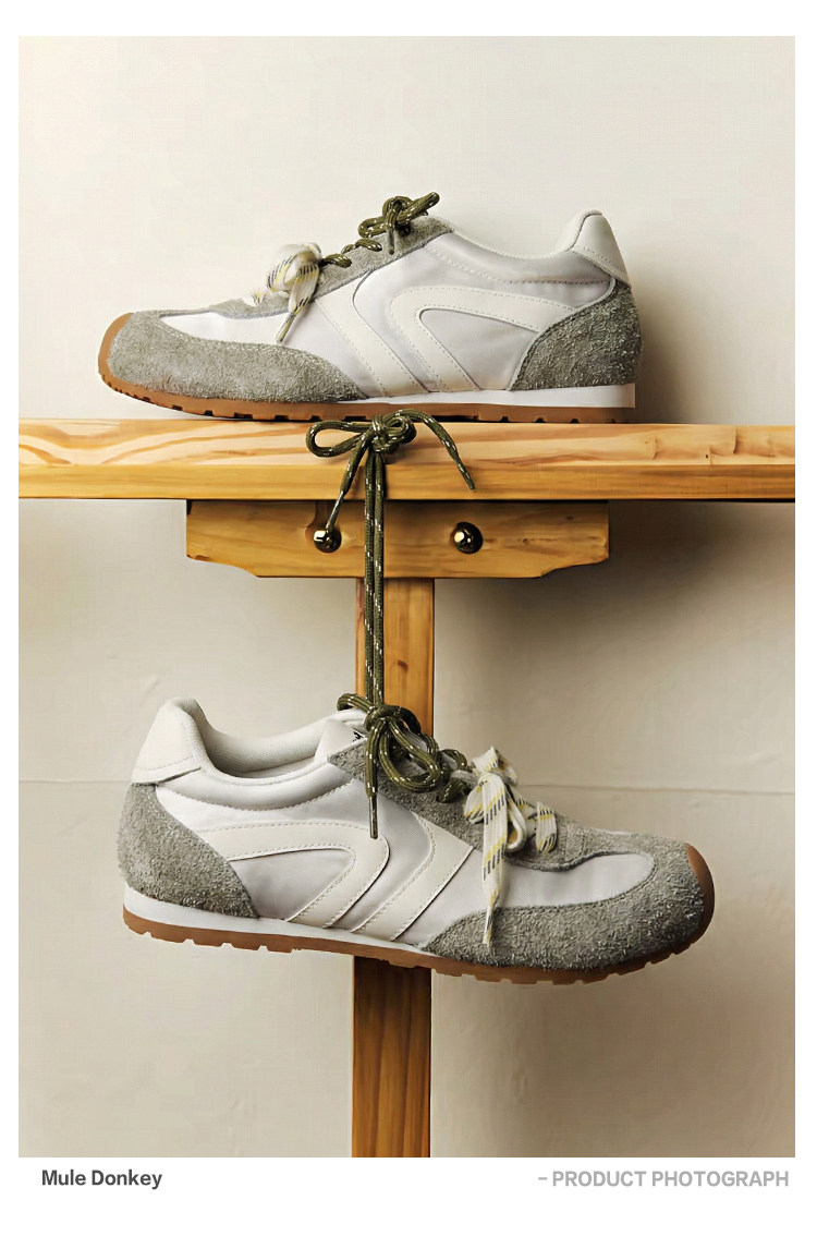 Mule Donkey Retro German Army Trainer Sneaker