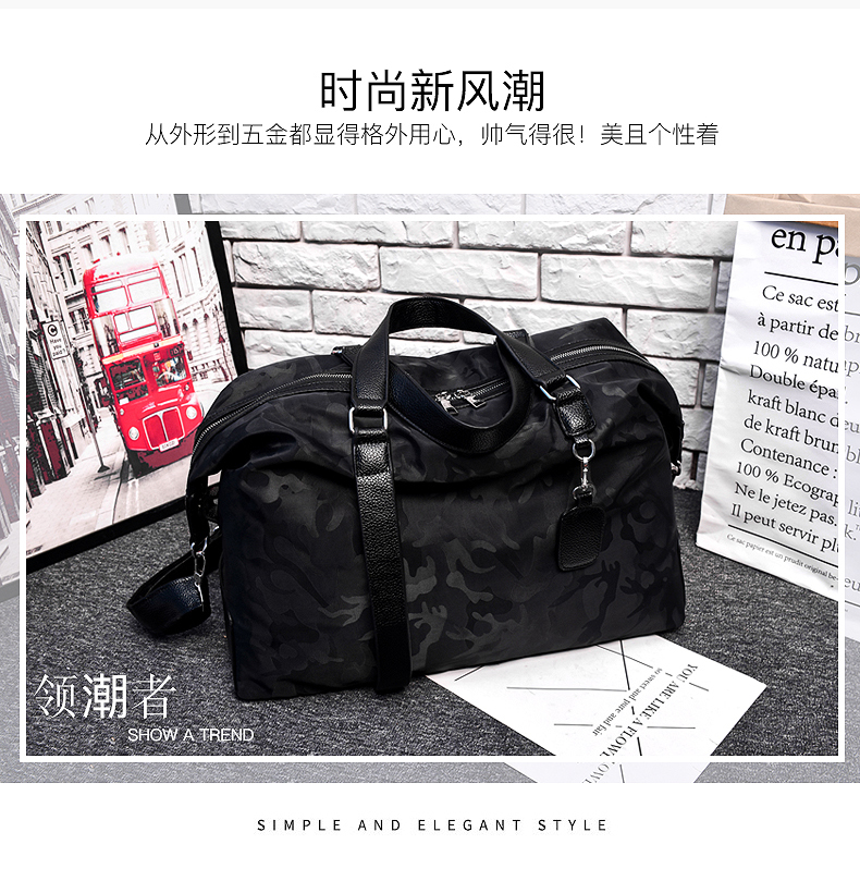 Túi vải du lịch Oxford 2019 mới nylon vải thường thời trang công suất lớn chuyến đi kinh doanh ngắn túi hành lý túi tập thể dục - Túi du lịch túi du lịch nữ đẹp