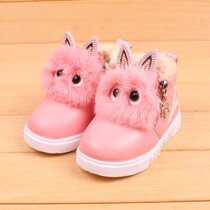 baby girls snow boots kids childrens winter cotton shoes
