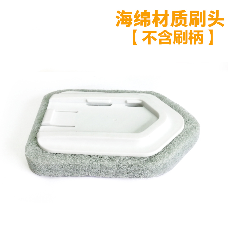 Long handle bathroom floor brush soft surface single replacement head