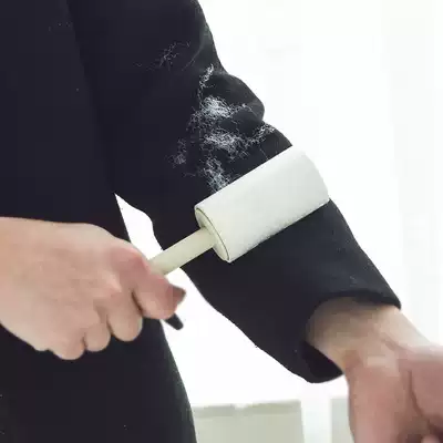 Roll brush sliver roll roll toilet paper sticky hair roller sticky hair removal artifact clothing tearing dust replacement paper
