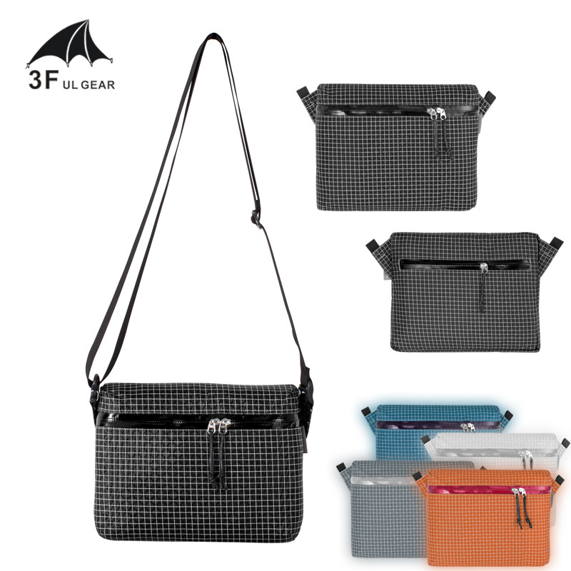 Three peak out of the horse blended small satchel chest bag outdoor men and women's leisure camping hiking small satchel