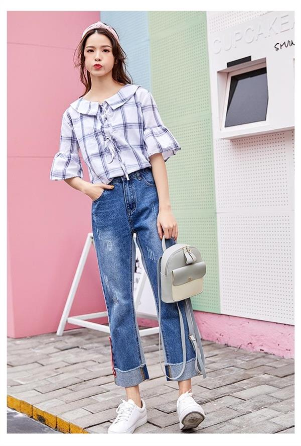2019 Túi xách thời trang Nhật Bản và Hàn Quốc giản dị ba lô nhỏ túi xách đeo vai Messenger túi điện thoại di động túi nhỏ túi nhỏ - Túi vai đơn túi chống sốc laptop