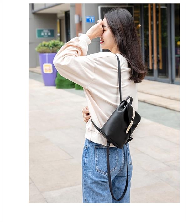 Thời trang ba lô nhỏ 2019 Phiên bản Hàn Quốc cá tính pu nữ túi nhỏ túi xách đeo vai Messenger túi đeo vai túi nhỏ - Túi vai đơn túi coach