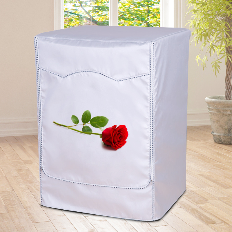 Haier Midea little swan Hisense drum washing machine dust cover TCL commander 6-10kg universal waterproof sunscreen cover