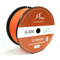 Taiwan MPS original G-930 6N oxygen-free copper silver plated fever audio home theater KTV audio cable scatter