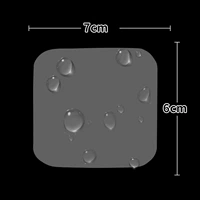 6*7см водонепроницаемая модель без внутреннего ядра