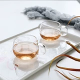 Стеклянная свеча, чайная чашка, держатель для стакана, крышка