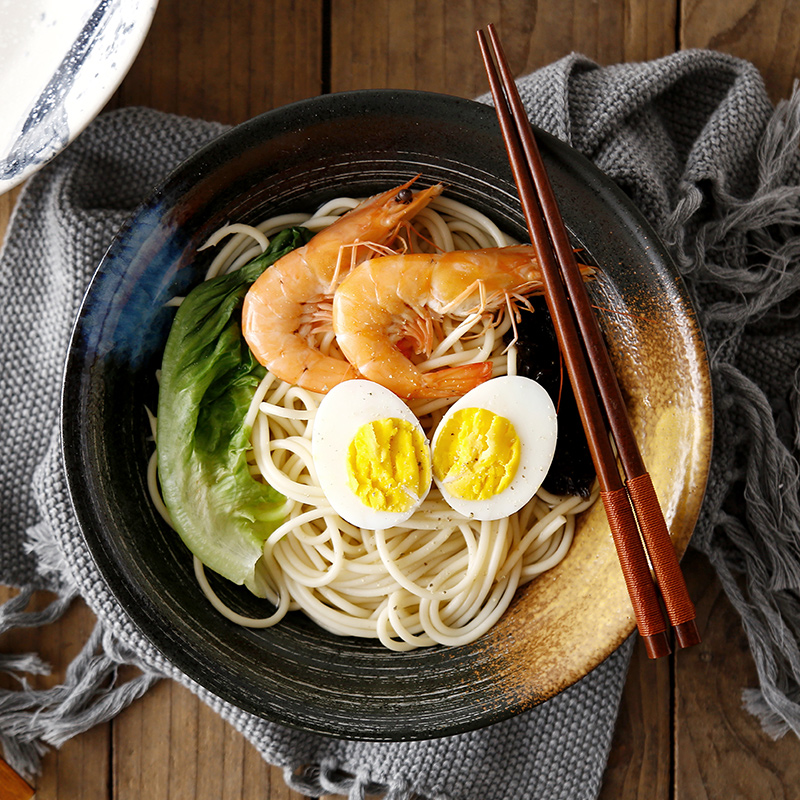 Ceramic tableware soft creative job rainbow such as bowl bowl of household Ceramic bowl bowls bowl bowl of creative salad bowl serie rainbow such use