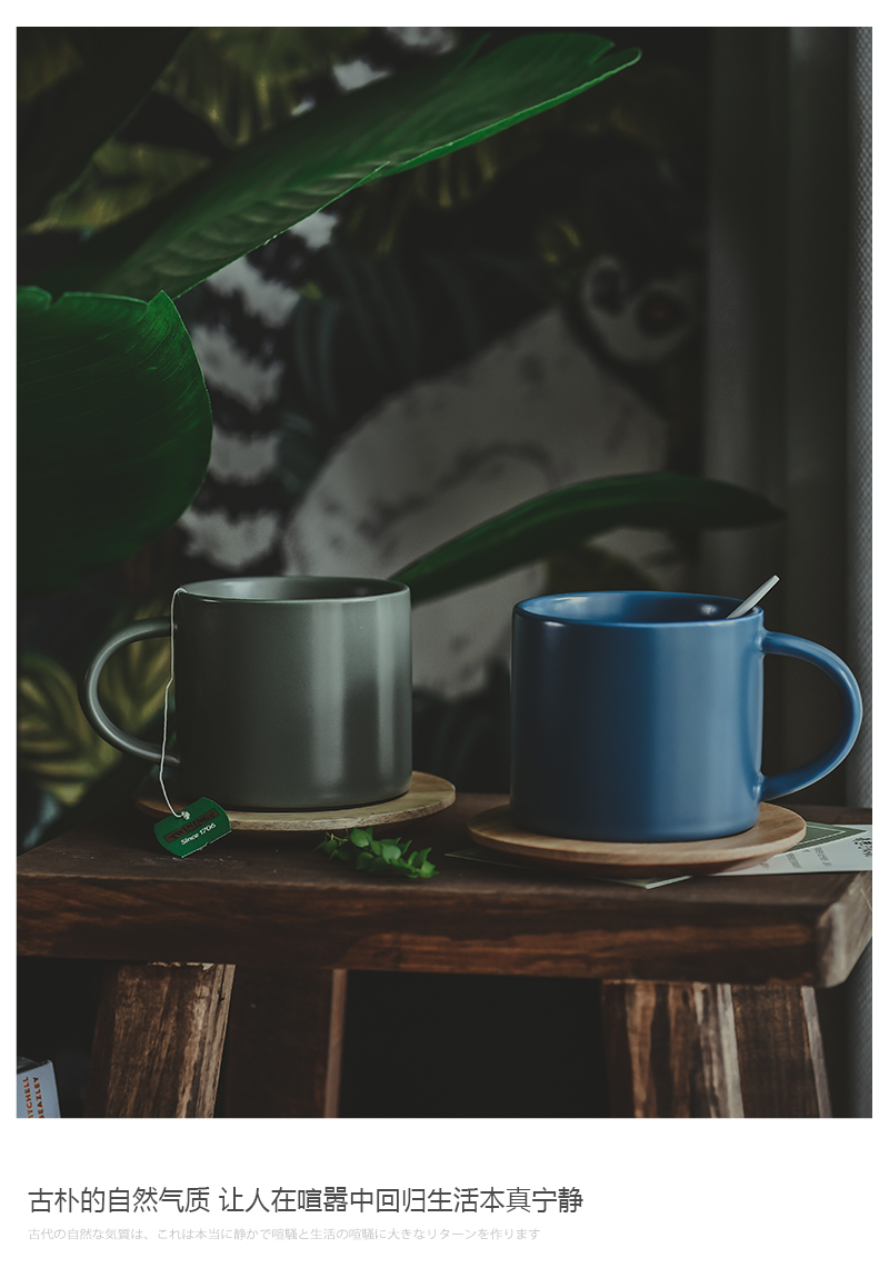 Tao soft wood coasters northern European cup mat mat small circular cup insulation pad keller wooden MATS