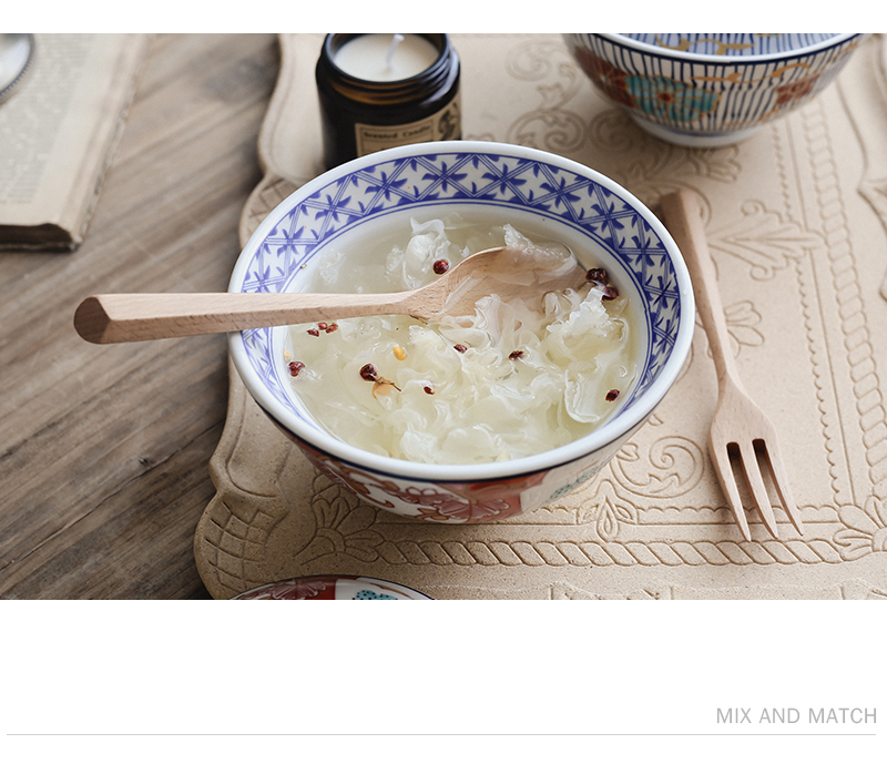 Tao soft Japanese mercifully rainbow such as bowl with cover steamed egg stew bowl bowl ceramic bowl to offer them home soup tureen a single large soup bowl