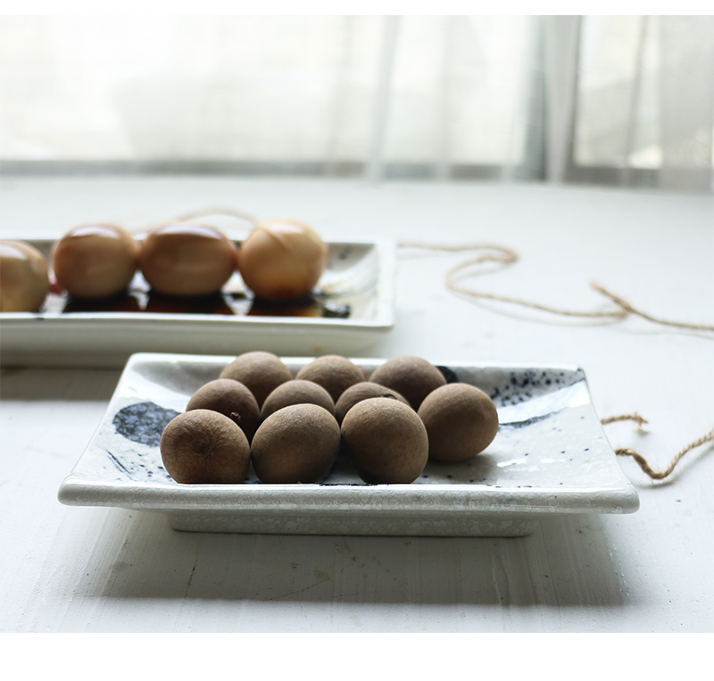 Tao soft ceramic disc article Japanese sushi plate snack plate thorn length plate household tray snacks. The Dish plate