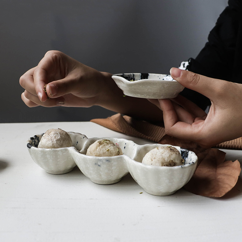 Tao soft snacks Japanese flavor dish dish of household ceramics move vinegar dish of soy sauce dish of hotel restaurant dishes