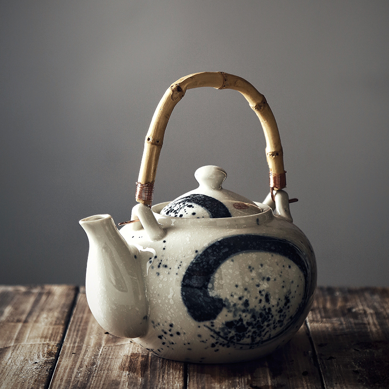 Tao soft restoring ancient ways do old single pot of pottery and porcelain Japanese teapot household hotel restaurant Chinese large girder pot of the teapot