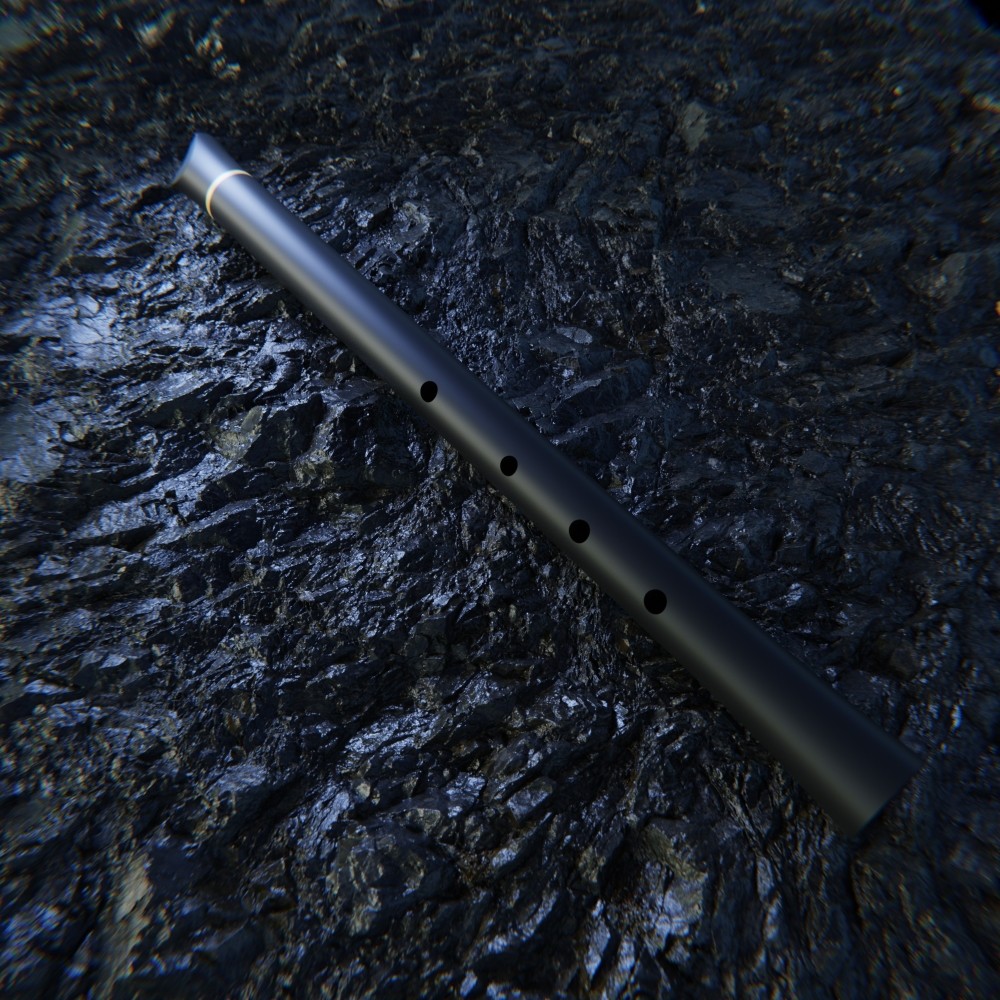 友峰堂 2フィート尺八 樹脂製大型共鳴器 5穴 初心者向け 塘口楽器 湾曲した内径 プロフェッショナルな演奏 杜山