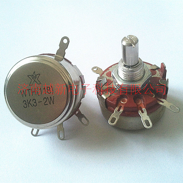 Spot 2W Spark Carbon film potentiometer WTH(118)-1A 6 8K single turn 6 8K potentiometer WH118-1A