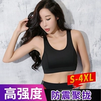 Đồ lót thể thao nữ cỡ lớn chống sốc 200 pounds chạy tập hợp áo ngực lớn kiểu áo thể dục trở lại áo ngực - Đồ lót thể thao áo tập adidas