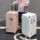 Вместительный и большой универсальный чемодан на колесиках, коробка, увеличенная толщина, 32 дюймов