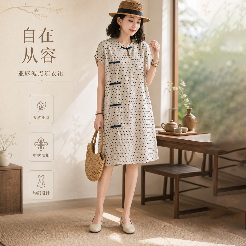 Kylinkiss American Luxury Brand High-End Socialite Dress for Women, Summer 2026 New Model with a Sophisticated and Elegant Vibe