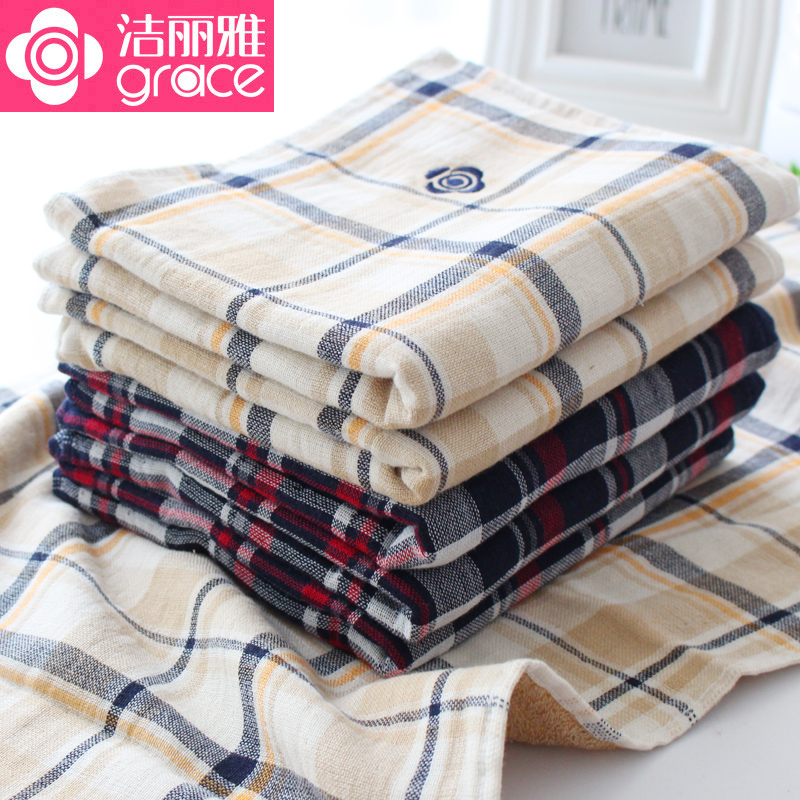 Clean Lija Pure Cotton Cotton Cloth Towel Men All Cotton Adults Soft Absorbent Wash Face Home Lovers WASH FACE TOWELS