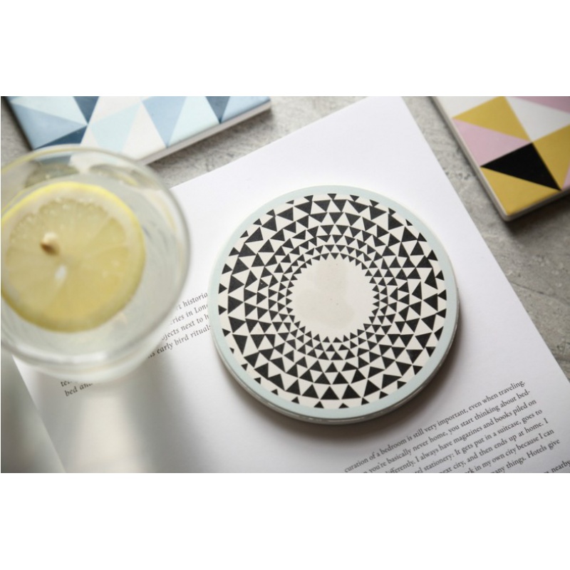 Jingdezhen creative European cup mat waterproof insulation pad bibulous antiskid as the eat mat mat ceramic bowl