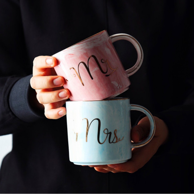 Northern wind ins marble ceramic keller up phnom penh office household milk water cup coffee lovers