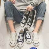 Тканевая универсальная базовая летняя дышащая обувь для отдыха, кроссовки, в корейском стиле