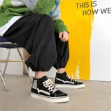 Зимние высокие туфли, удерживающие тепло трендовые тканевые кроссовки, коллекция 2021, в корейском стиле